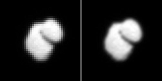 Illustration for article titled The Rosetta Spacecraft Is Headed for This Giant, Whirling Rubber Ducky